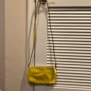 Kate spade yellow crossbody